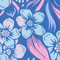 Soft Blue Floral